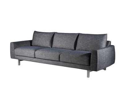 Estero Elements Sofa high leg in grey angled view