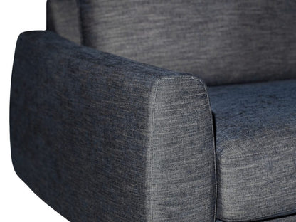 Close up of arm and corner of cushion on Estero sofa
