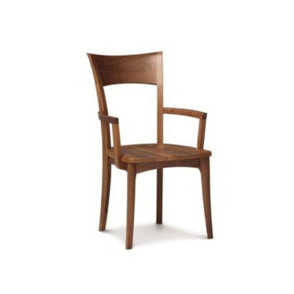 Ingrid Armchair with Wooden Seat