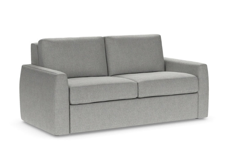 Gray sofa on a white background
