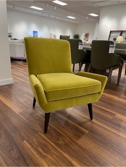 Langley Chair by Precedent is featured in Grade 33 Vance Chartreuse .