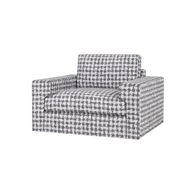 Lawson chair low leg angled view