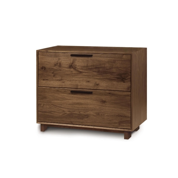Linear File Walnut angle view