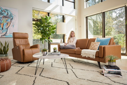 Fjords Large Milan Swing Relaxer with Power vintage with couch