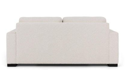 Back view of Beige Sofa bed 