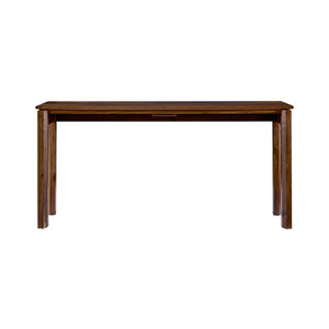 Rustic Walnut Gathering Island front