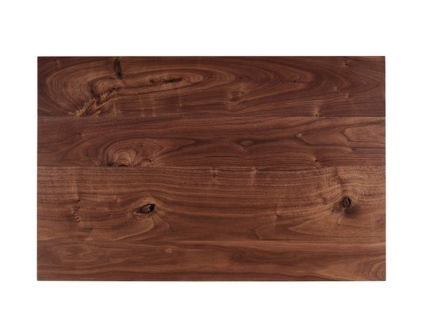 Rustic Walnut End Table top view wood grain