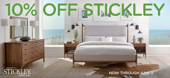 Stickley Walnut Grove bedroom sale slide