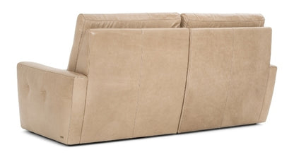 Back view of Beige sofa 