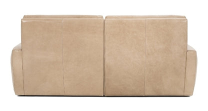 Back view of Beige sofa