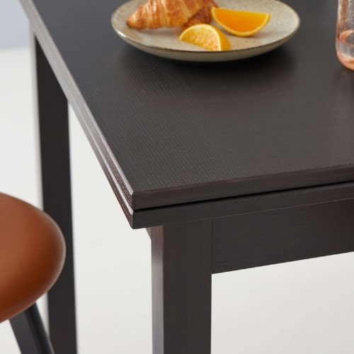 Davis 35" Extendable Dining Table expresso detail