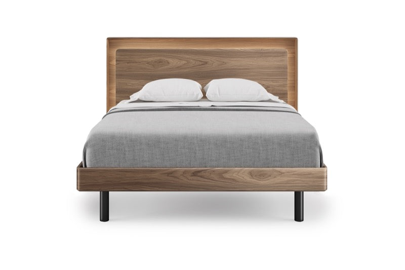 Up-Linq Bed Walnut Queen