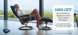 stressless signature recliner sale