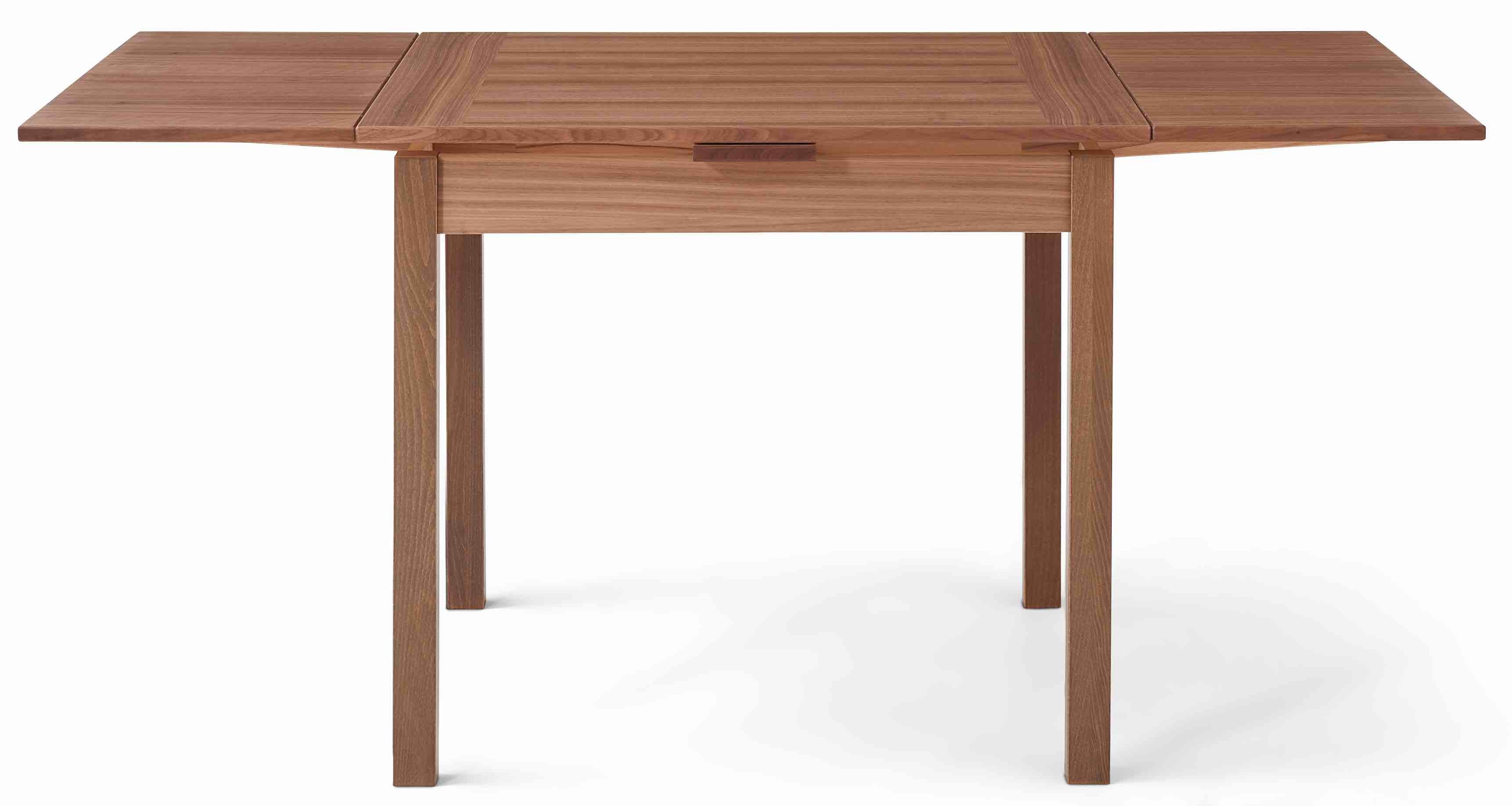 Davis 35 Extendable Dining Table walnut extended