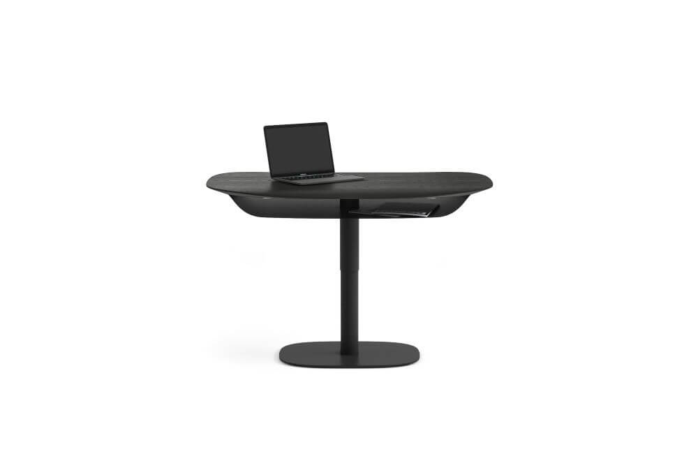 Soma 1130 in Ebonized Ash with laptop on top