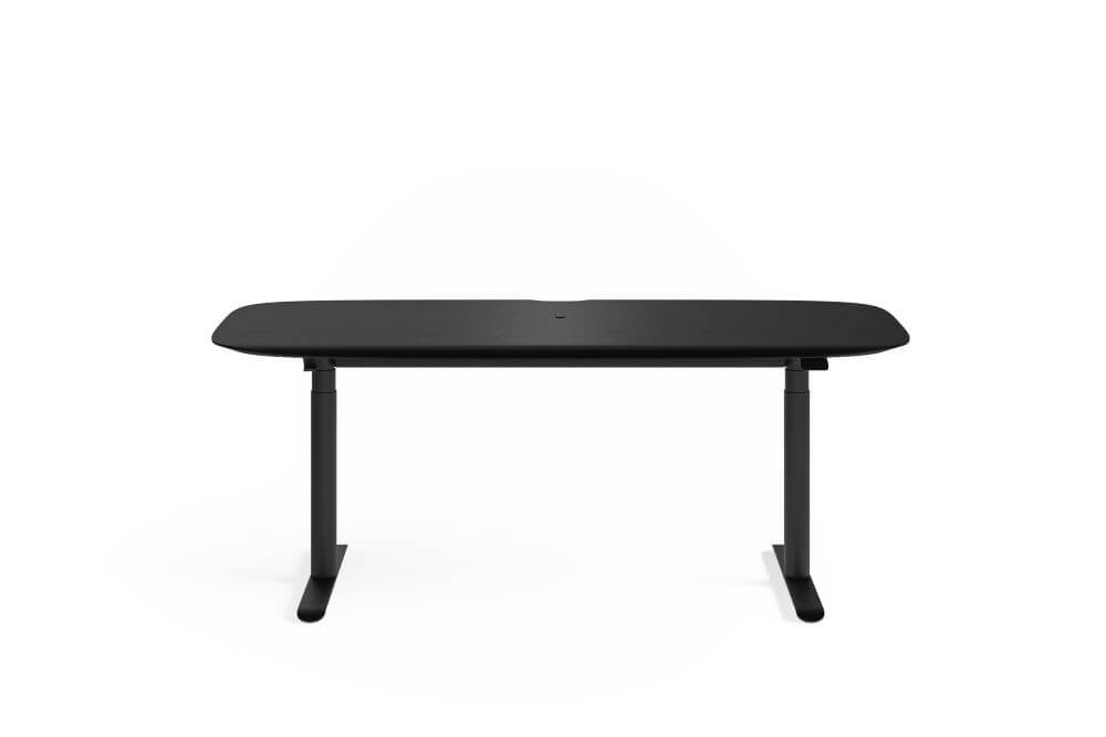 Soma 6352 Lift Desk in Ebonized Ash