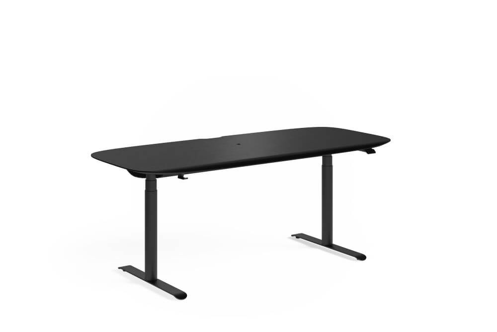 Soma 6352 Lift Desk in Ebonized Ash