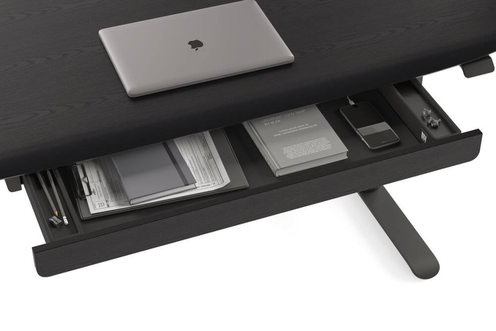 Soma 6359 Lift Desk Drawer in Ebonized Ash