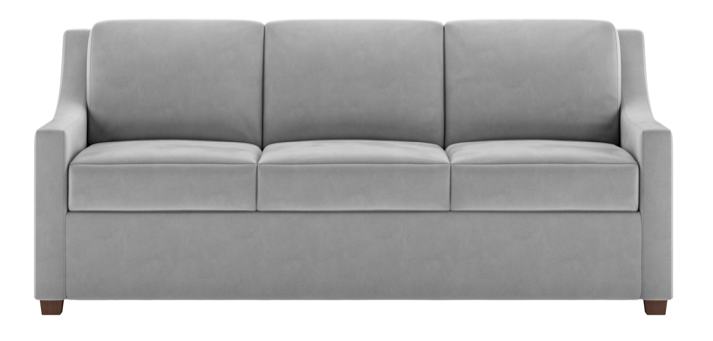 Front view of The Perry Comfort Sleeper by American Leather