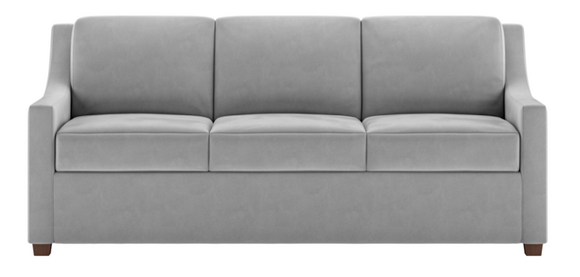 Front view of The Perry Comfort Sleeper by American Leather