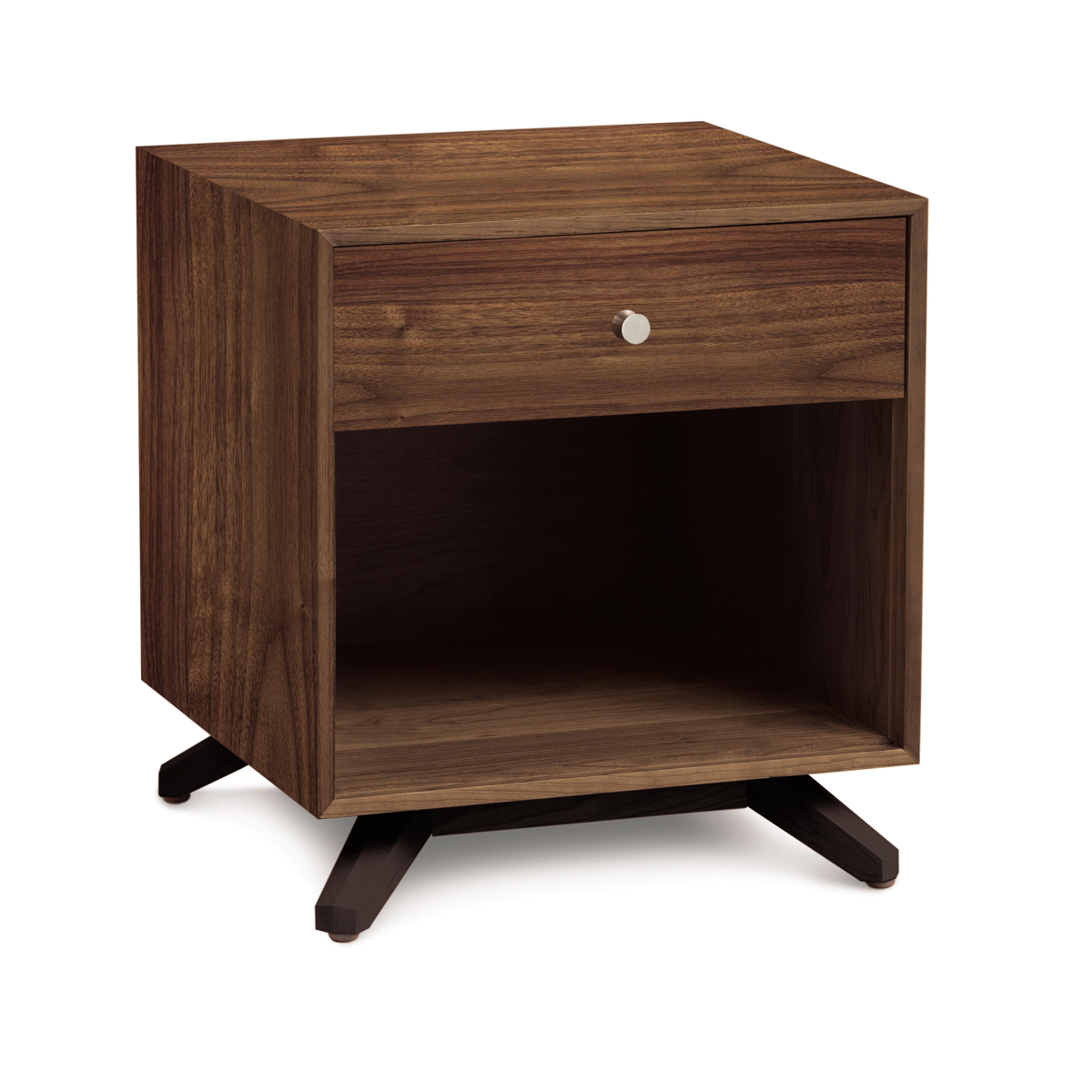 Astrid 1 Drawer Nightstand dark stain