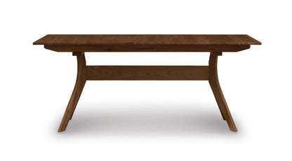 Audrey Extension Table in walnut front view