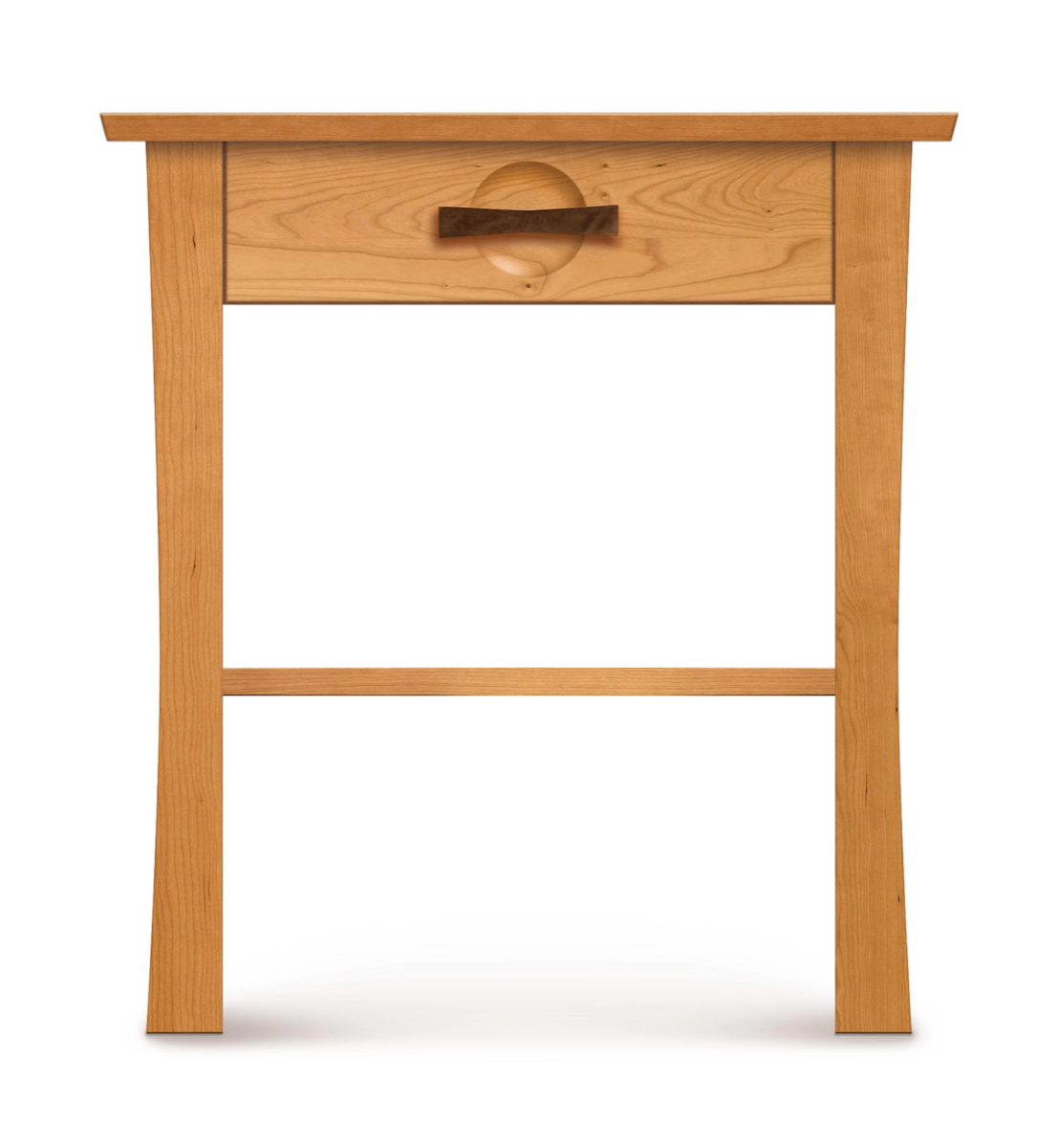 Berkeley 1 Drawer Nightstand in cherry front view