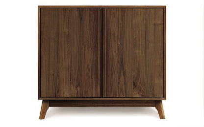 Catalina 2 Door Buffet in Walnut, front view