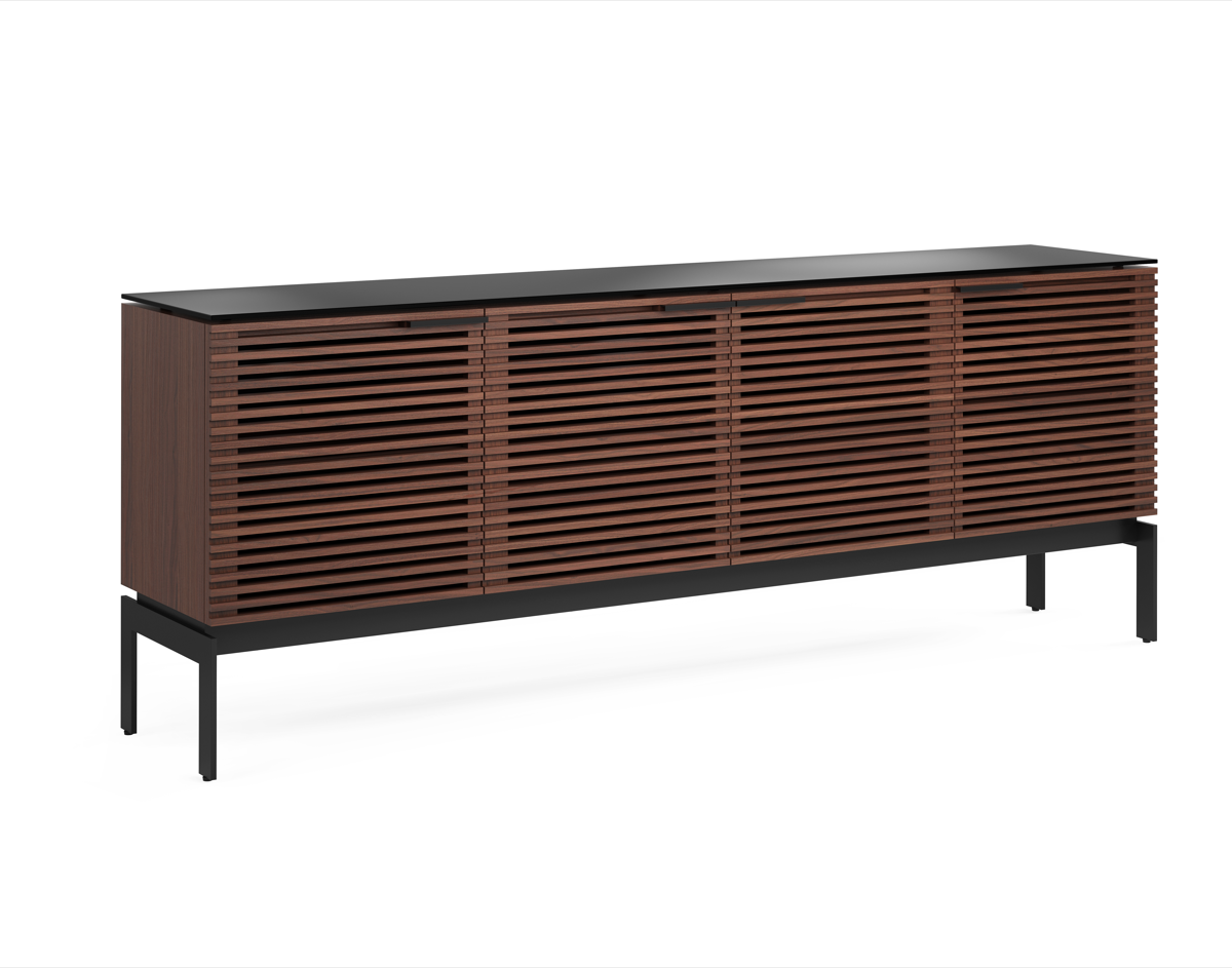 Corridor 7129 Console Cherry Walnut Side view