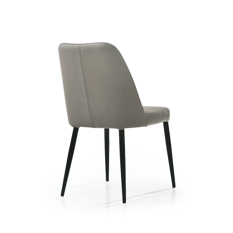 Leah Dining Chair Grey Back