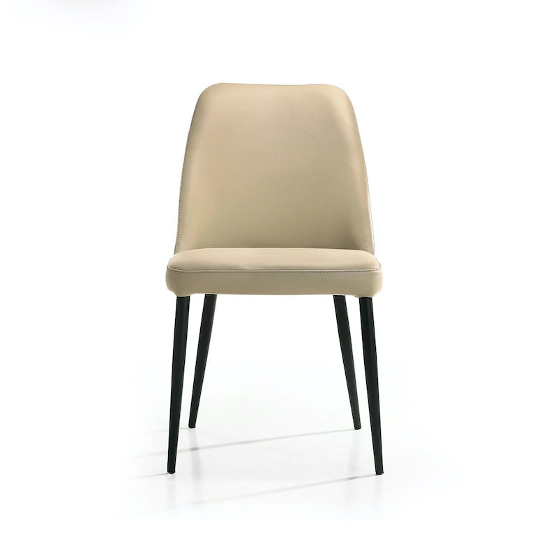 Leah Dining Chair Mocha front