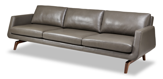 Nash Sofa Bison Charcoal Front Side