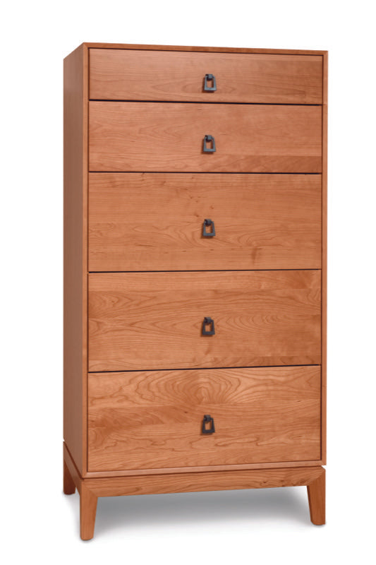 Mansfield 5 Drawer Narrow Cherry 