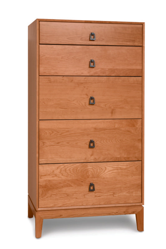Mansfield 5 Drawer Narrow Cherry 