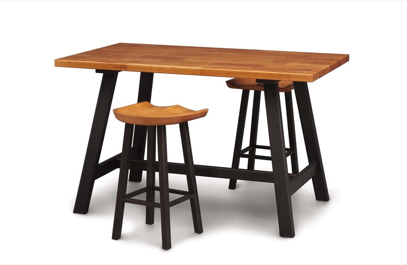 Modern Farmhouse Counter Height Table Counter Stools Cherry