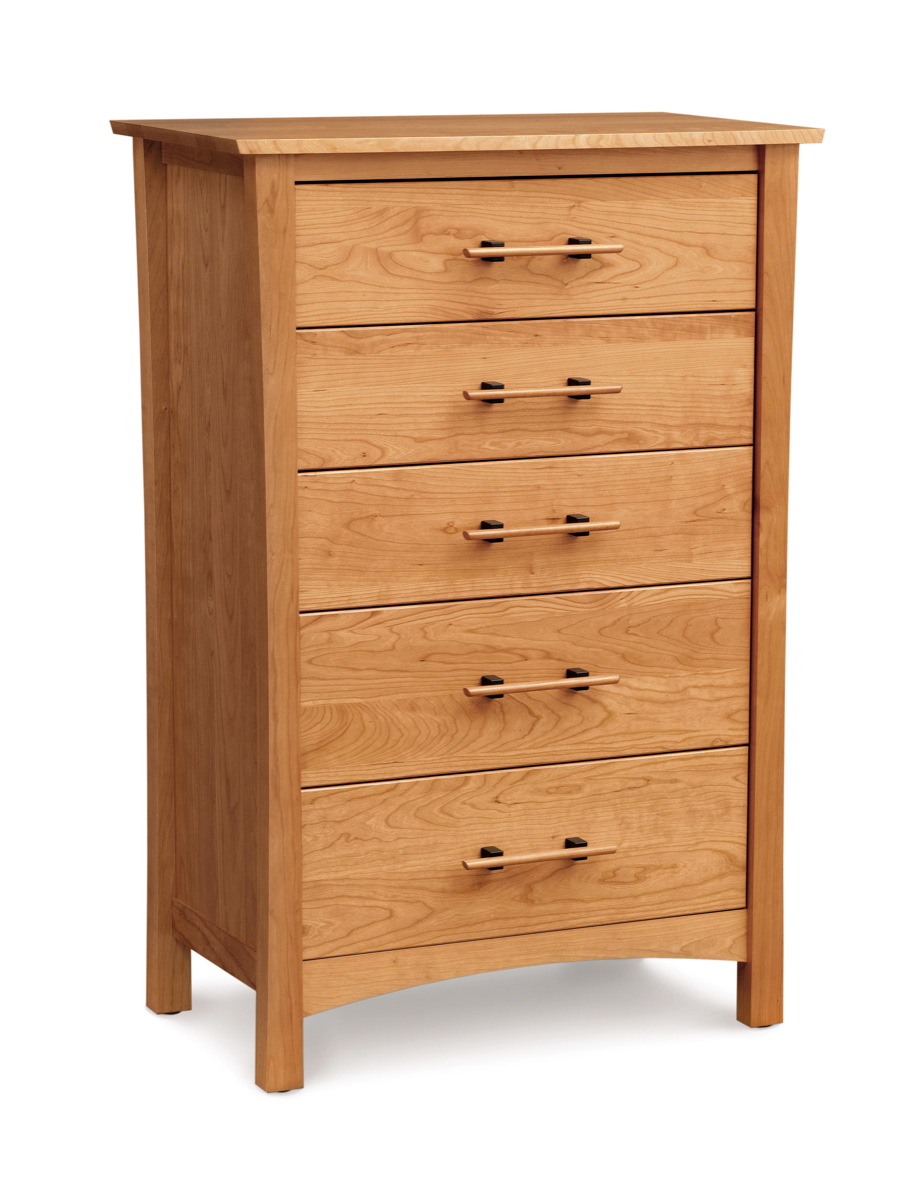 Monterey 5 Drawer Dresser angled view