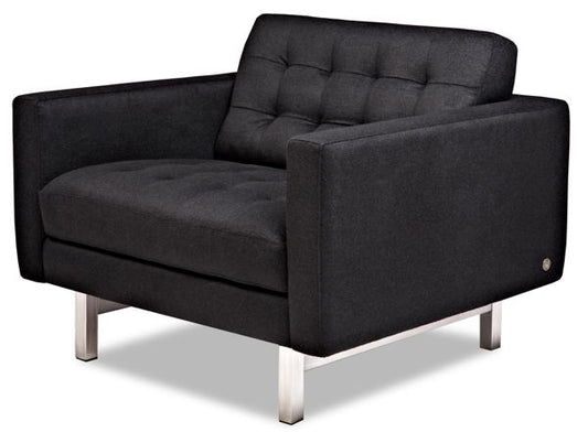 Side view of Parker Chair by American Leather
