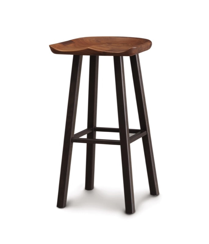Tractor Seat Bar Stool Walnut