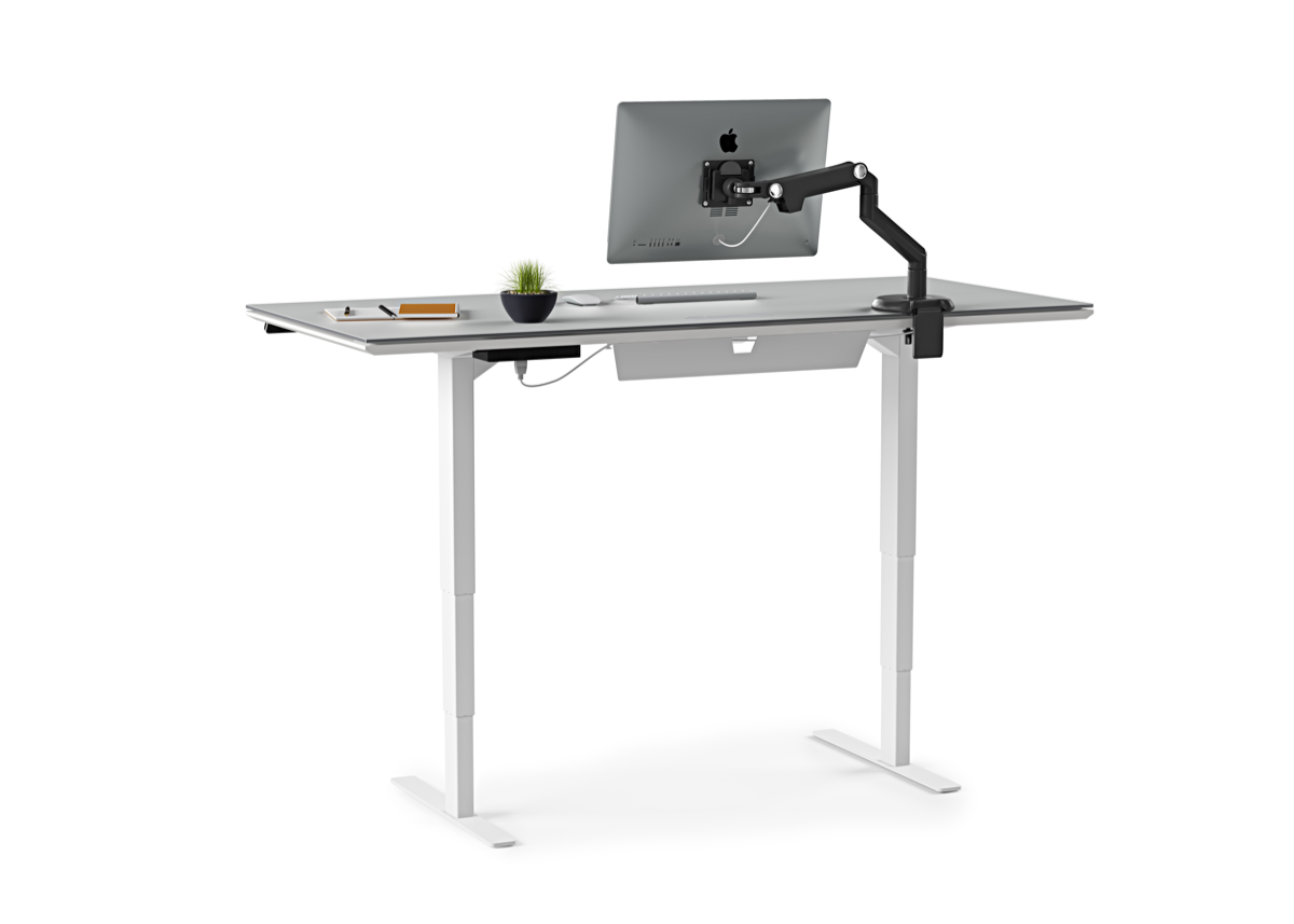 Centro 6452 Lift Desk at standing position