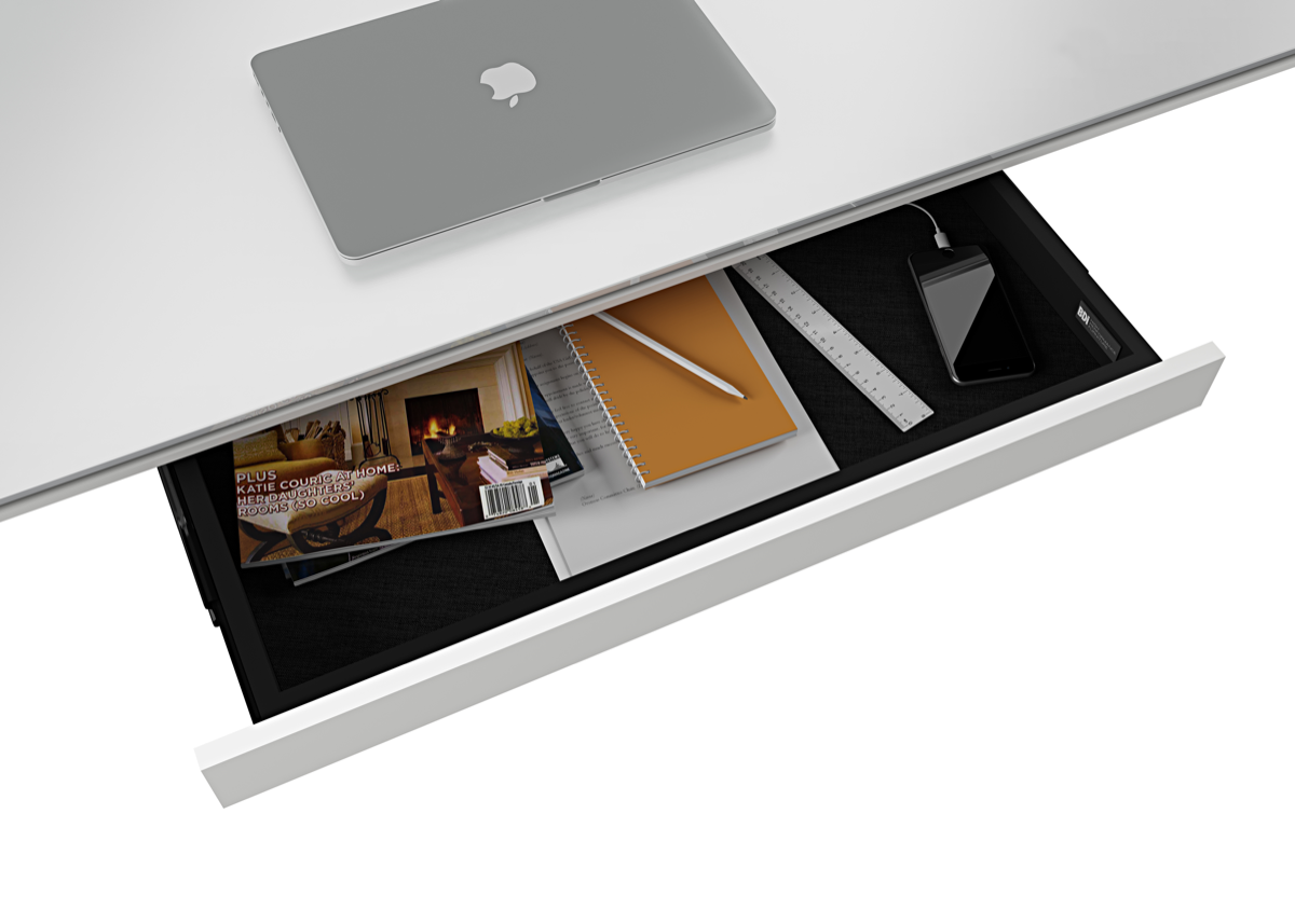 Centro 6459 Storage drawer white