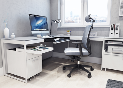 Centro 6407 File Pedestal in office under desk 