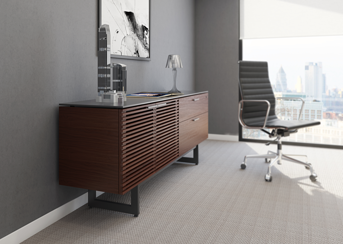 Corridor 6529 Credenza with chair