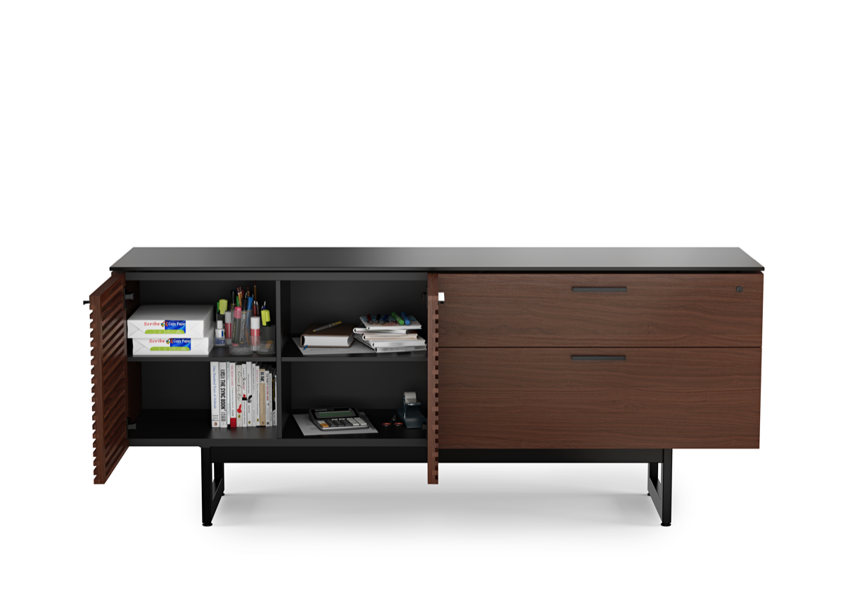 Corridor 6529 Credenza Doors open