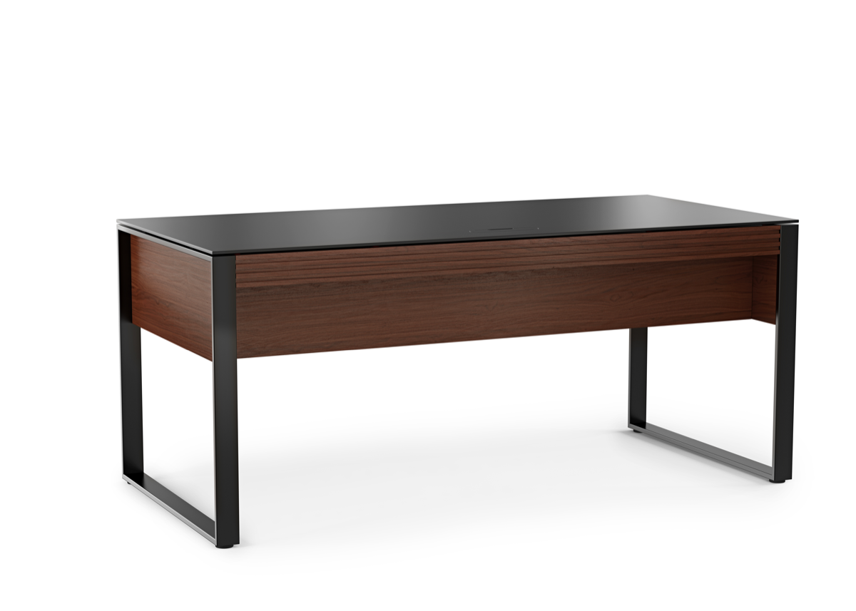 Corridor 6521 Desk Brown side view