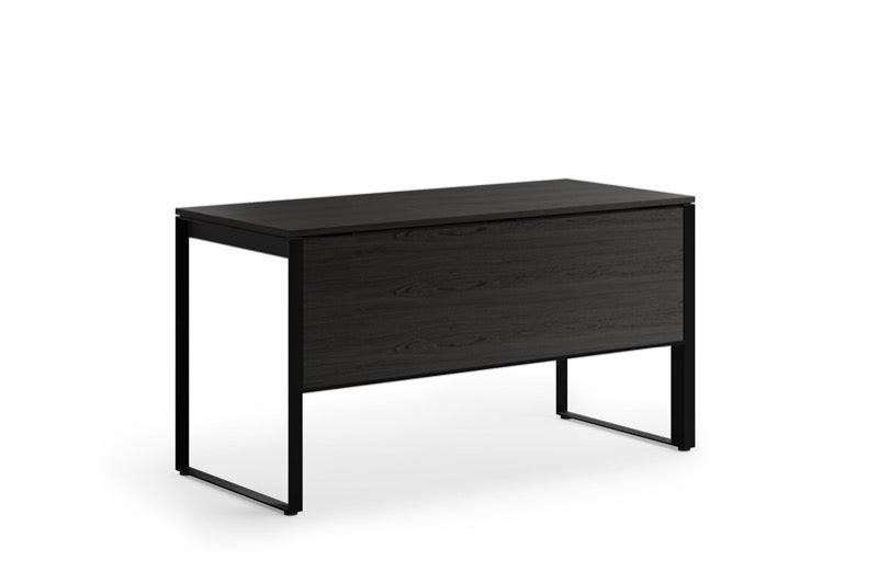 Linea 6221 Desk charcoal back side