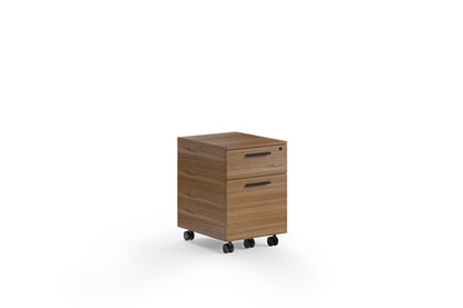 Linea 6227 Mobile File Cabinet walnut