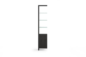 Linea 5801A Single Shelf Extension Charcoal