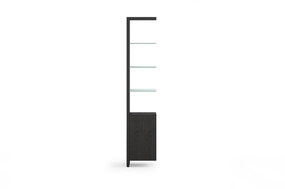 Linea 5801A Single Shelf Extension Charcoal
