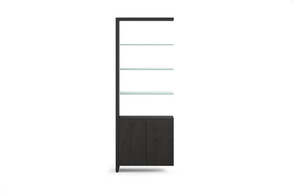 Linea 5802A Double Shelf Extension Charcoal