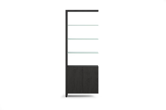 Linea 5802A Double Shelf Extension Charcoal